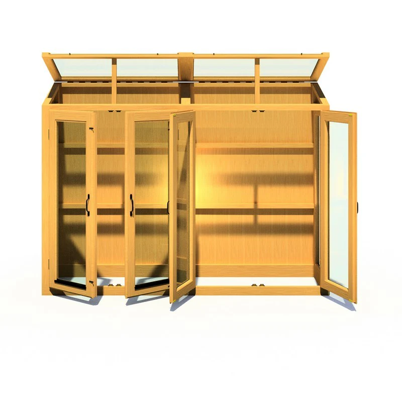 Shire Heydon 1' 8" x 6' 10" Pent Greenhouse - Classic Coated - Image 2