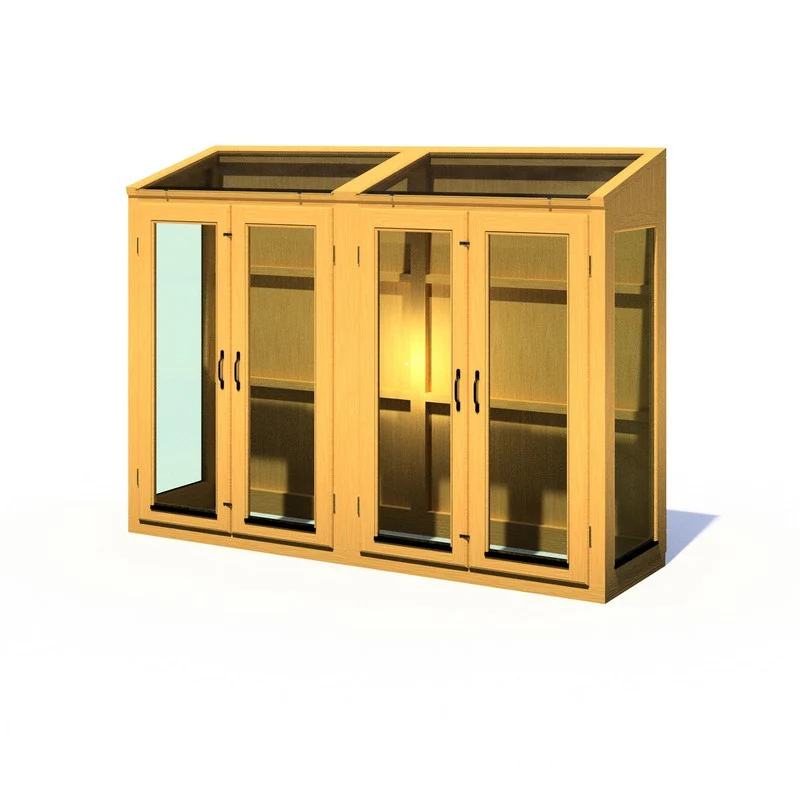 Shire Heydon 1' 8" x 6' 10" Pent Greenhouse - Classic Coated - Image 6