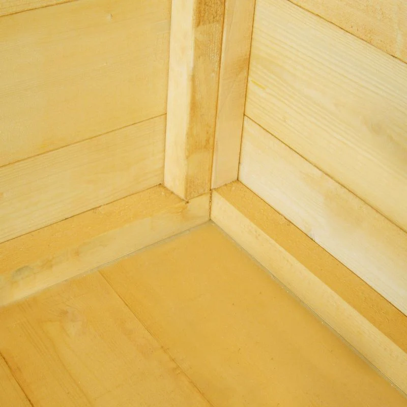 Shire Hi Spec 4' 4" x 6' 2" Apex Shed - Premium Dip Treated Shiplap - Image 2