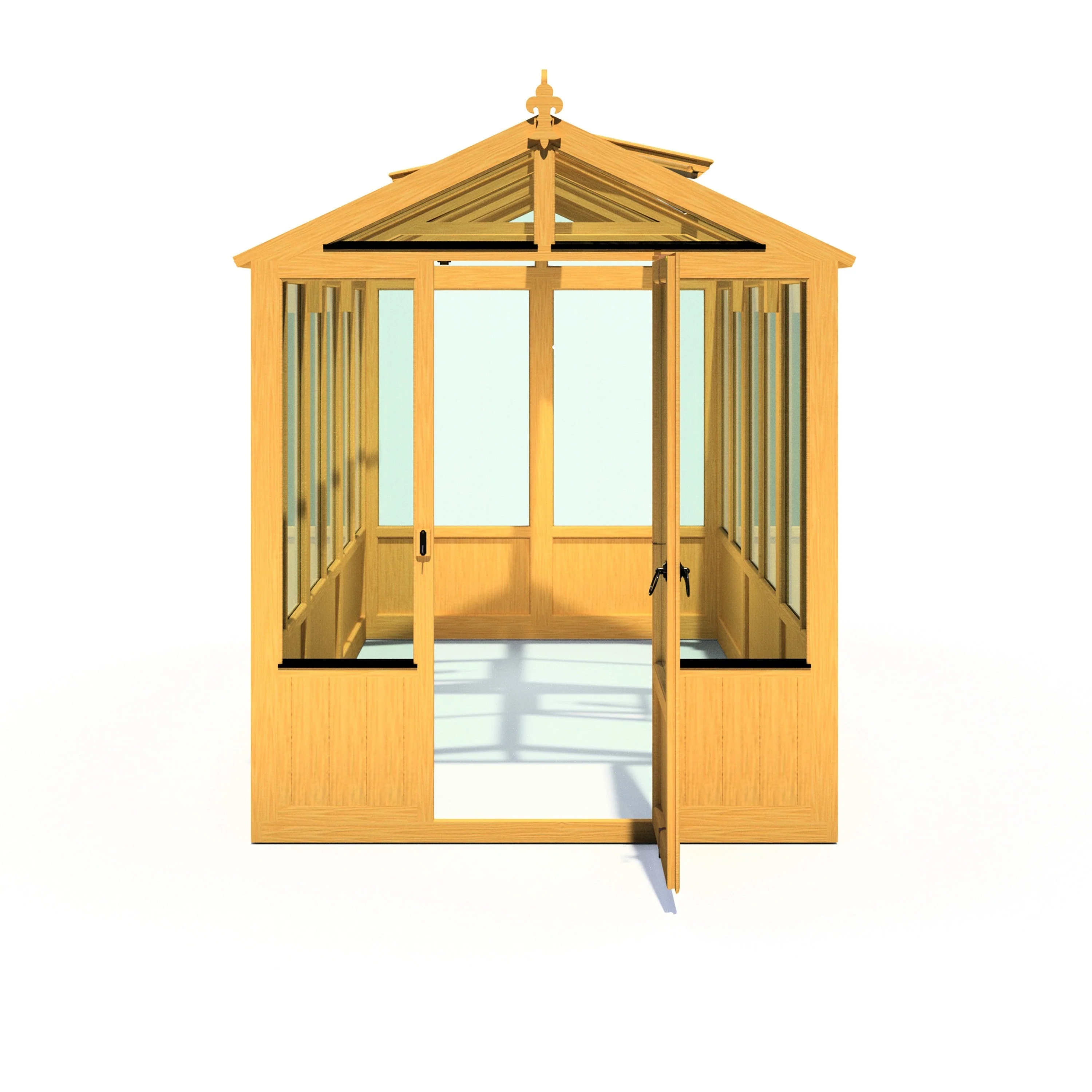 Shire Holkham 11' 8" x 6' 2" Apex Greenhouse - Premium Coated - Image 17