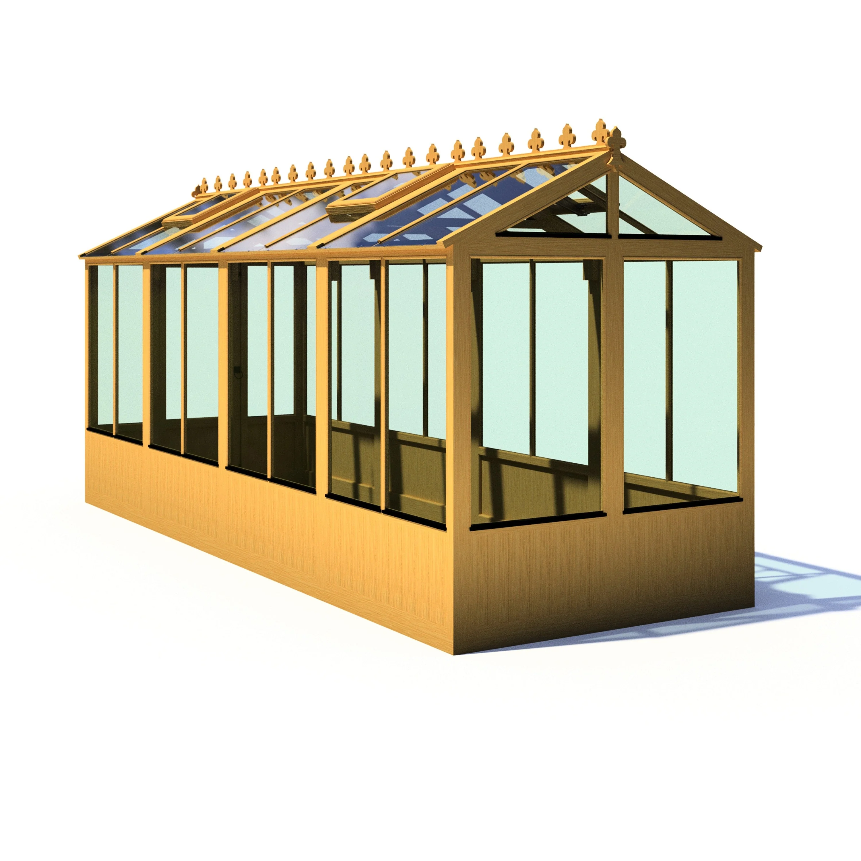 Shire Holkham 15' 7" x 6' 2" Apex Greenhouse - Premium Coated - Image 19