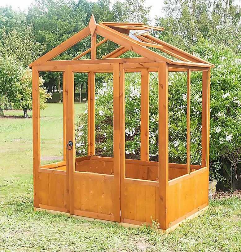 Shire Holkham 3' 8" x 5' 10" Apex Greenhouse - Classic Coated - Image 2