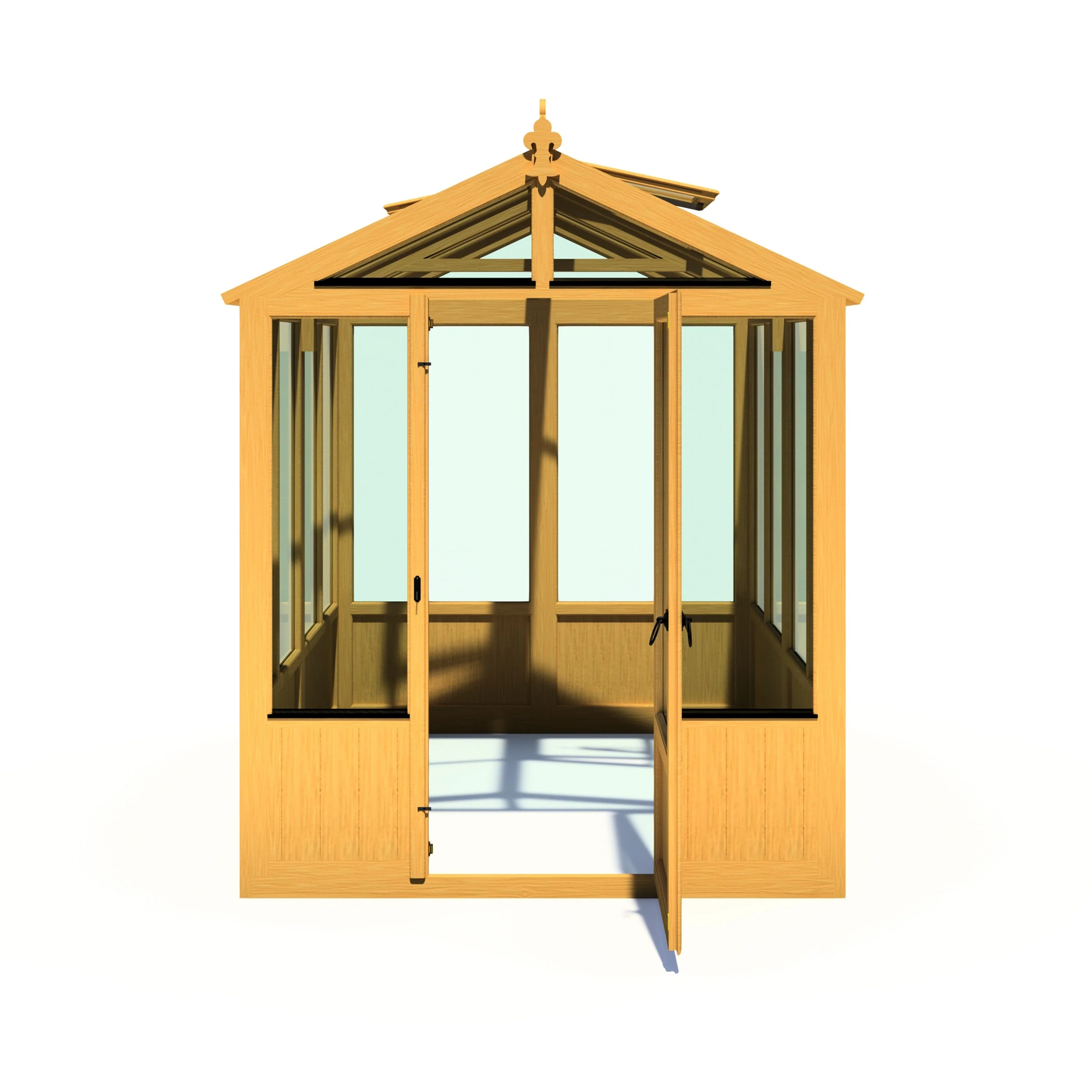 Shire Holkham 7' 7" x 5' 10" Apex Greenhouse - Premium Coated - Image 6
