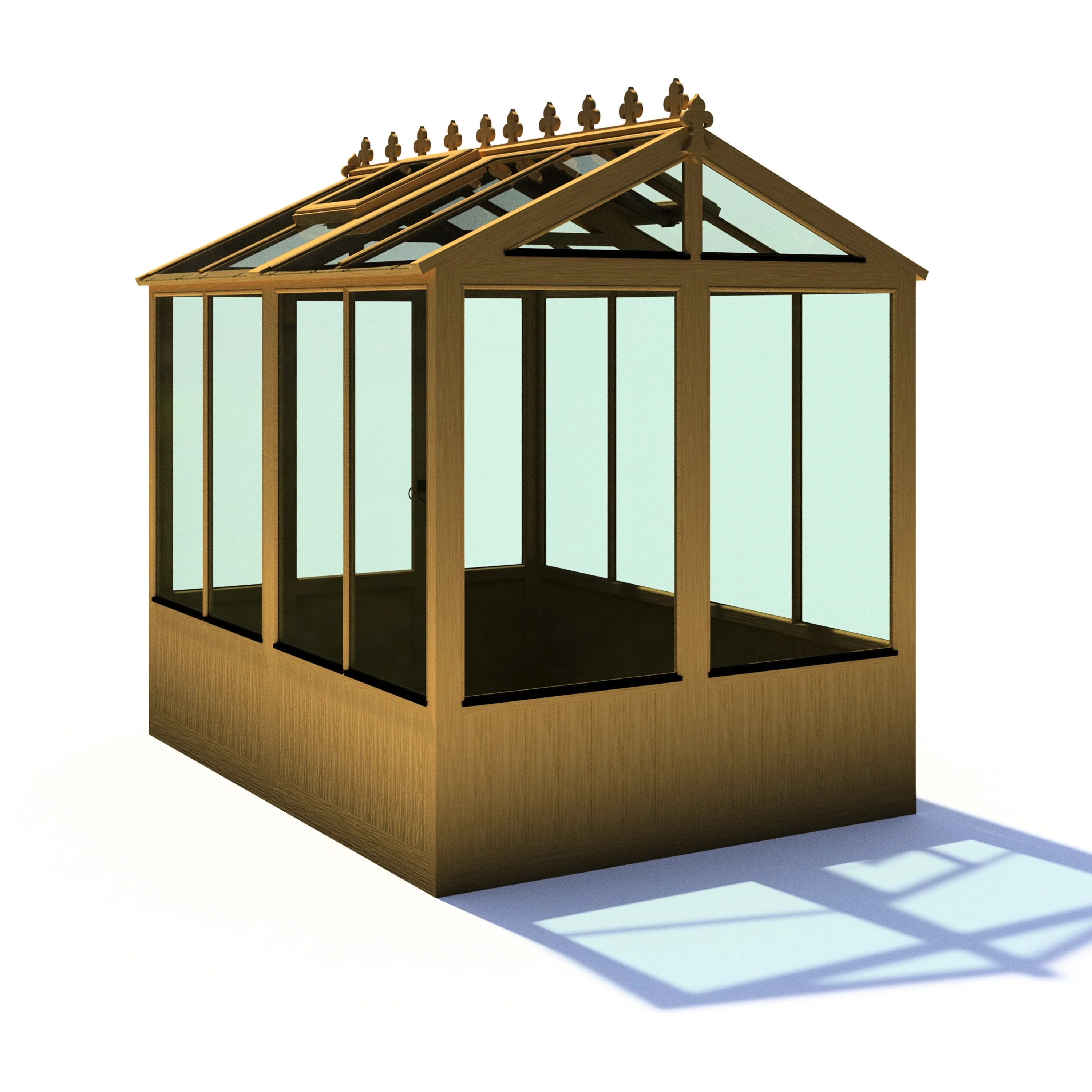 Shire Holkham 7' 7" x 5' 10" Apex Greenhouse - Premium Coated - Image 8