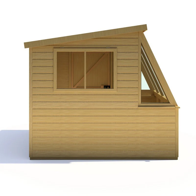 Shire Iceni 8' 3 x 8' 3 Apex Shed - Premium Coated Shiplap - Image 3