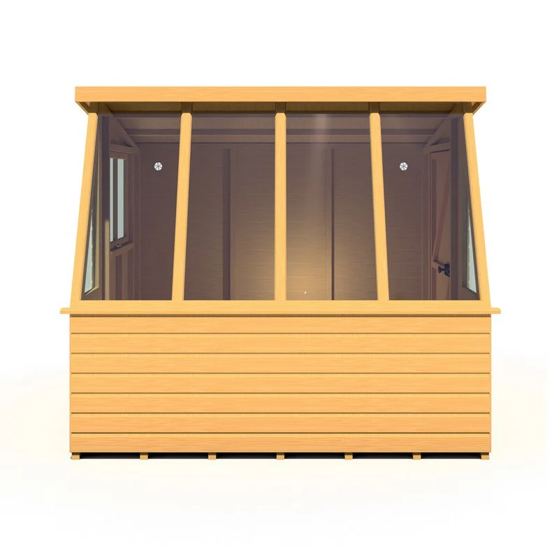 Shire Iceni 8' 3 x 8' 3 Apex Shed - Premium Coated Shiplap - Image 4