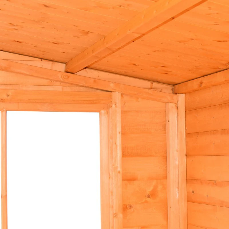 Shire Iceni 8' 3 x 8' 3 Apex Shed - Premium Coated Shiplap - Image 8