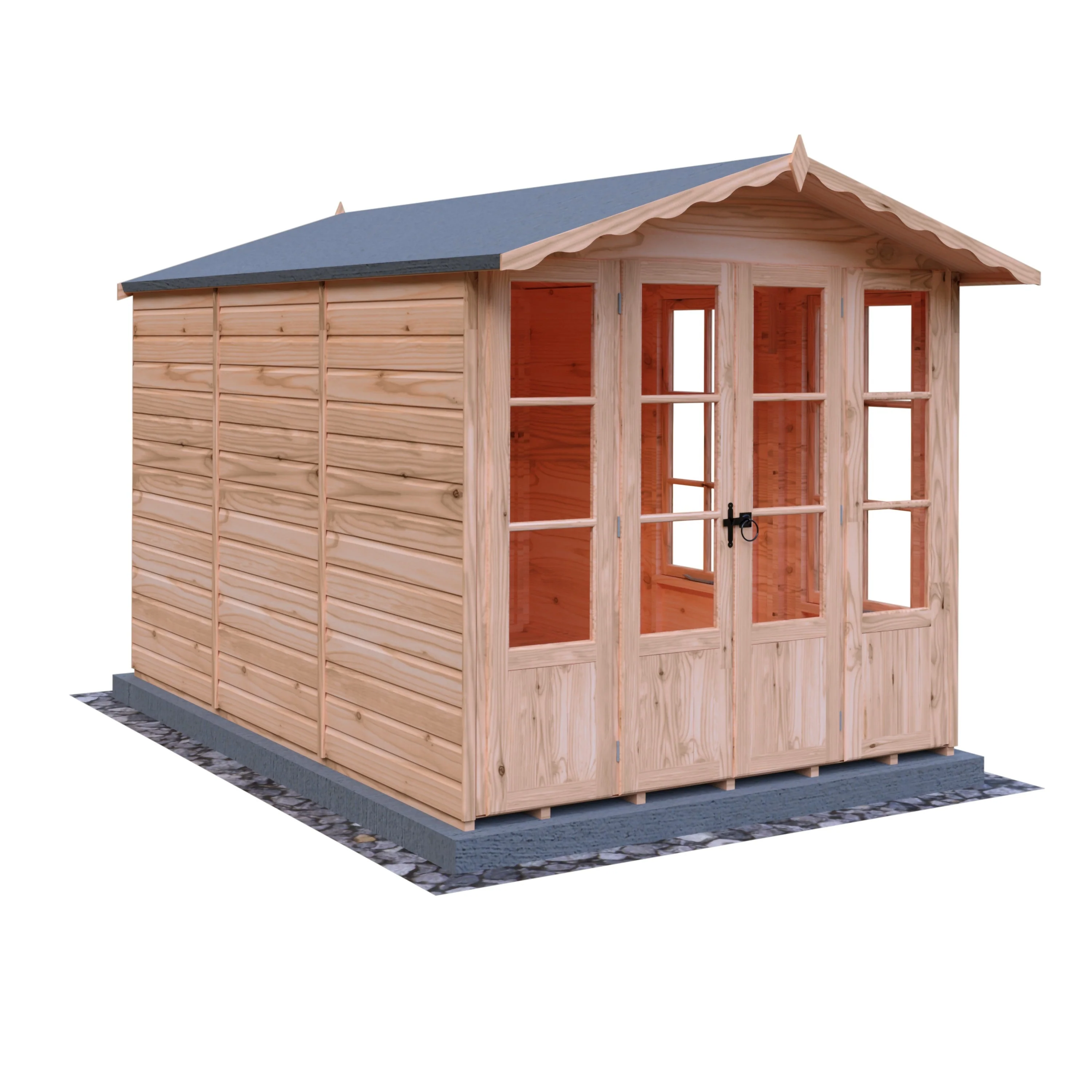 Shire Kensington Shiplap Garden Summerhouse 7' x 10' - Image 2