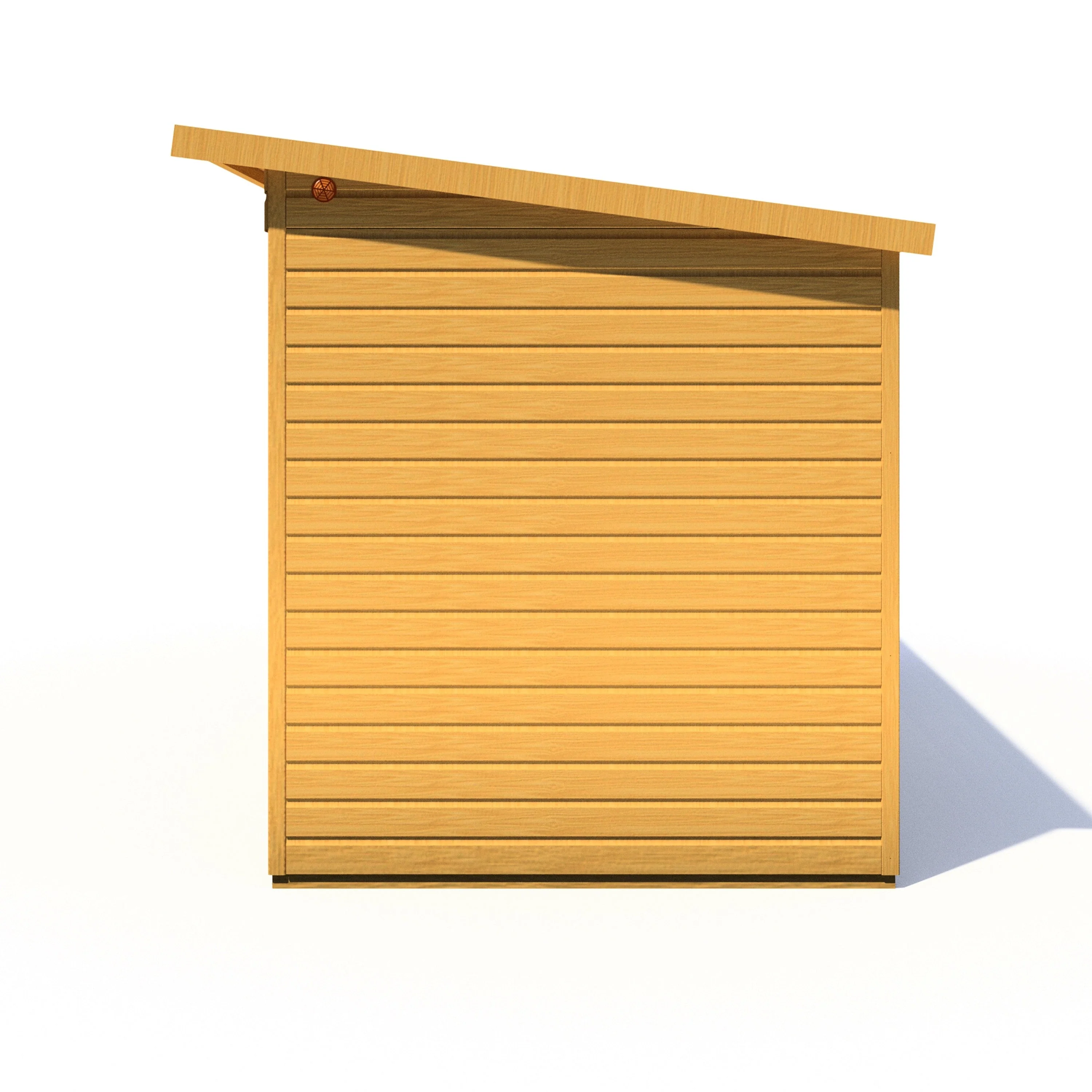 Shire Lela 5' 10" x 15' 7" Pent Summerhouse - Premium Dip Treated Shiplap - Image 9