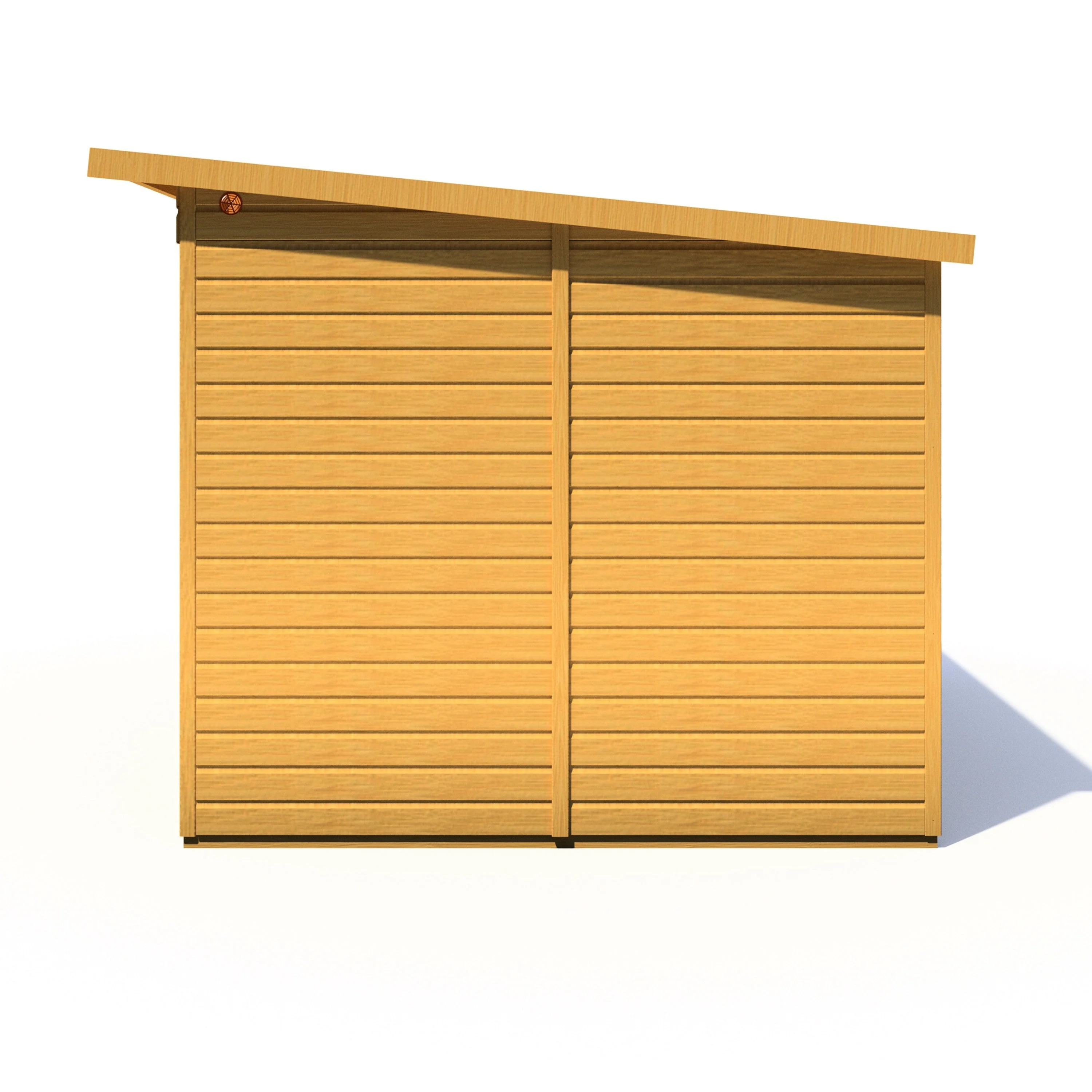 Shire Lela 7' 9" x 11' 8" Pent Summerhouse - Premium Dip Treated Shiplap - Image 7