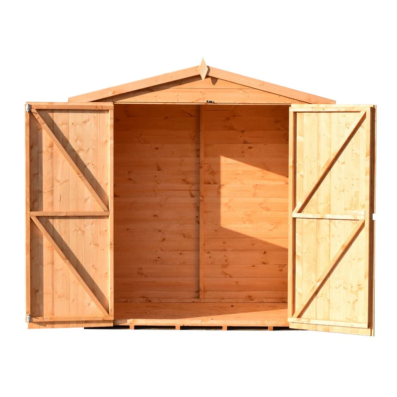 Shire Lewis 4' 4" x 6' 2" Apex Shed - Premium Pressure Treated Shiplap - Image 7
