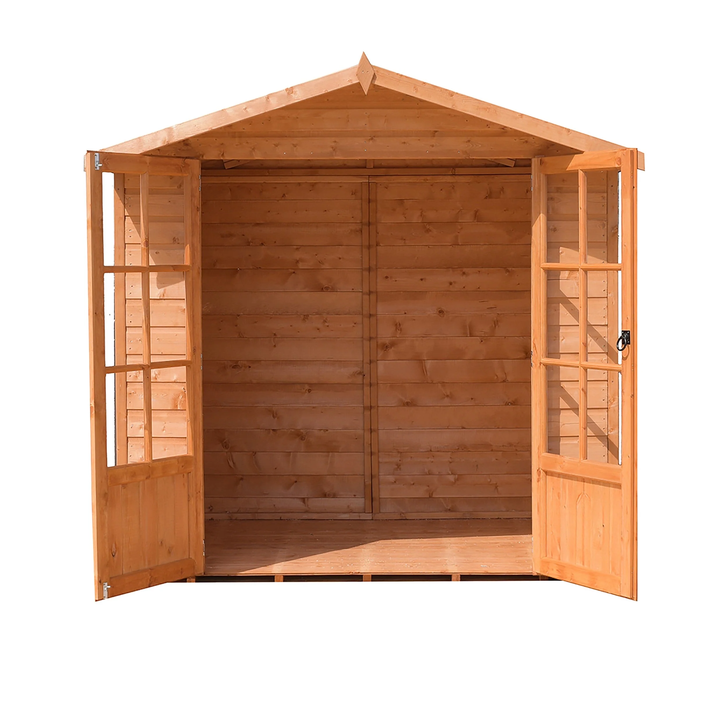 Lumley 4' 10" x 6' 8" Apex Summerhouse - Premium Dip Treated Shiplap - Image 5