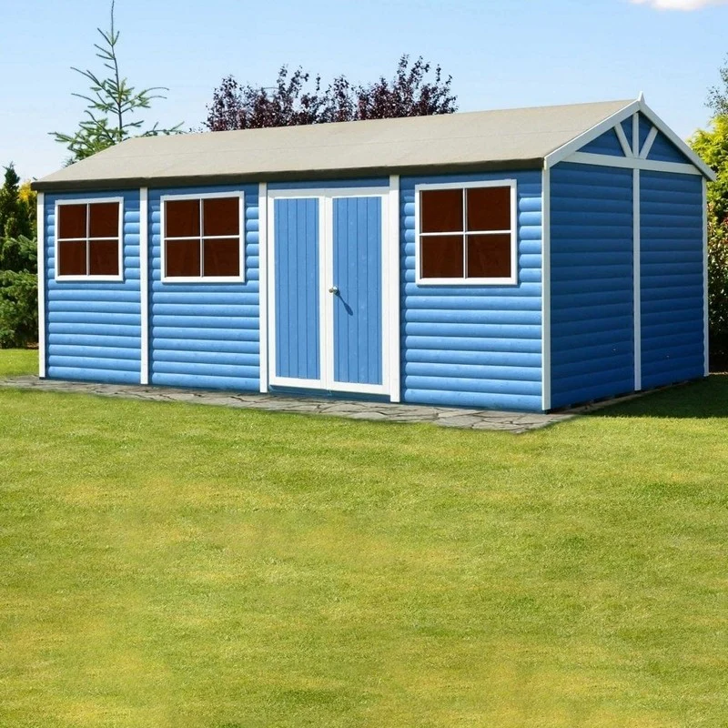 Shire Mammoth 24' x 12' 11" Apex Shed - Premium Coated Shiplap - Image 4