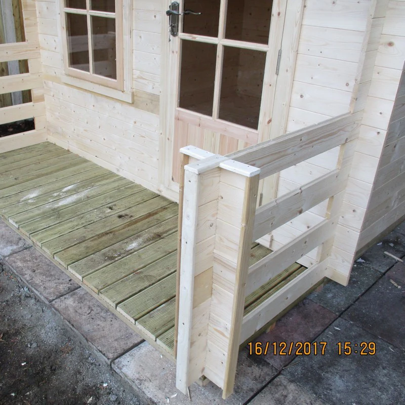 Shire Maulden 9' x 9' Apex Log Cabin - Budget 19mm Cladding Tongue & Groove - Image 7
