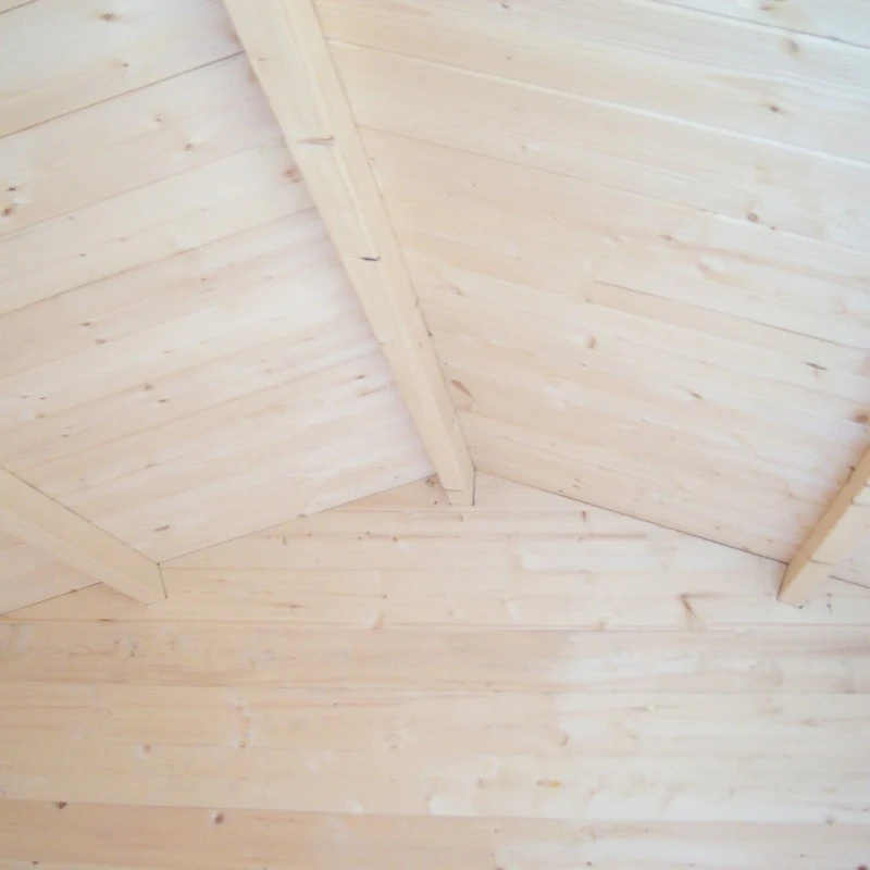 Shire Maulden 9' x 9' Apex Log Cabin - Budget 19mm Cladding Tongue & Groove - Image 8