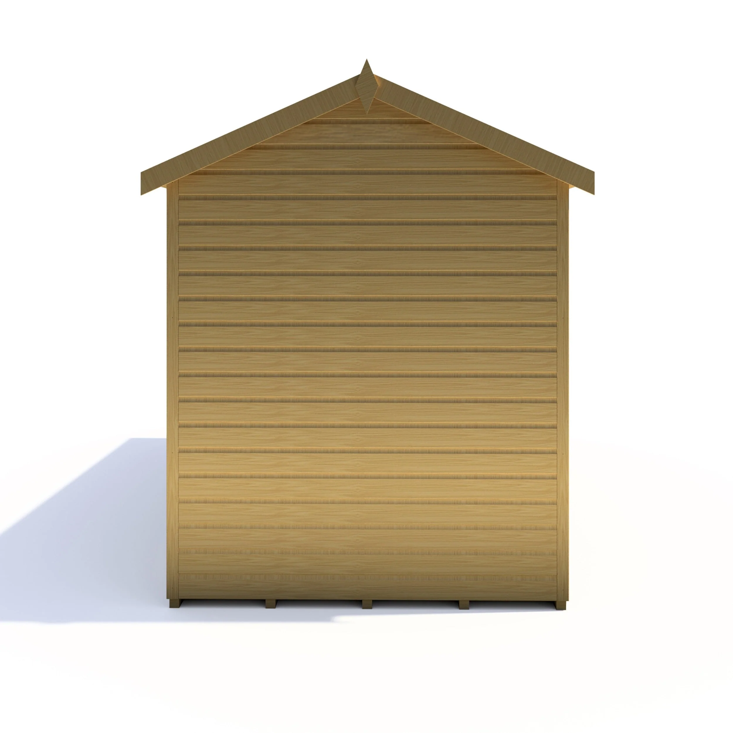 Shire Mayfield 5' 7" x 15' 7" Reverse Apex Summerhouse - Premium Dip Treated Shiplap - Image 6