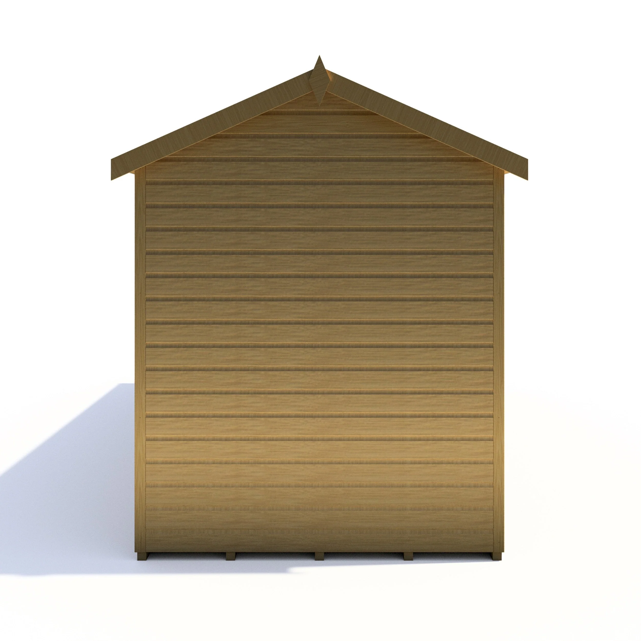 Shire Mayfield 5' 7" x 19' 6" Reverse Apex Summerhouse - Premium Dip Treated Shiplap - Image 6