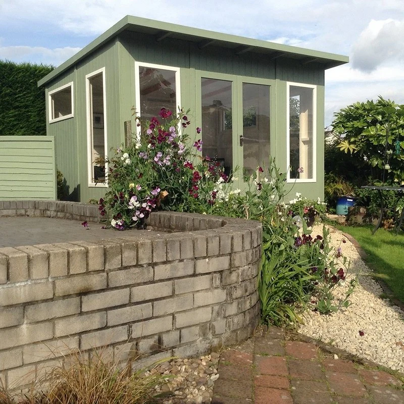 Shire Miami 12' x 11' 8" Pent Summerhouse - Premium Dip Treated Shiplap - Image 2