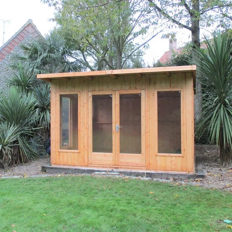 Shire Miami 12' x 11' 8" Pent Summerhouse - Premium Dip Treated Shiplap - Image 3
