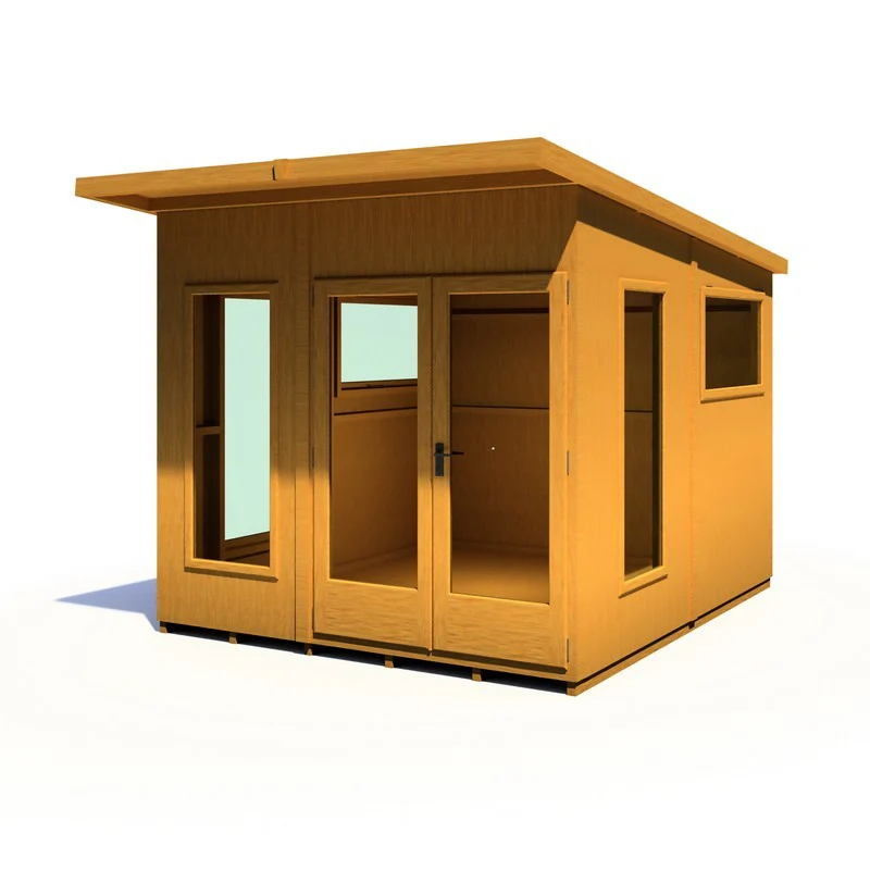 Shire Miami 9' 9" x 8' 4" Pent Summerhouse - Premium Dip Treated Shiplap - Image 6