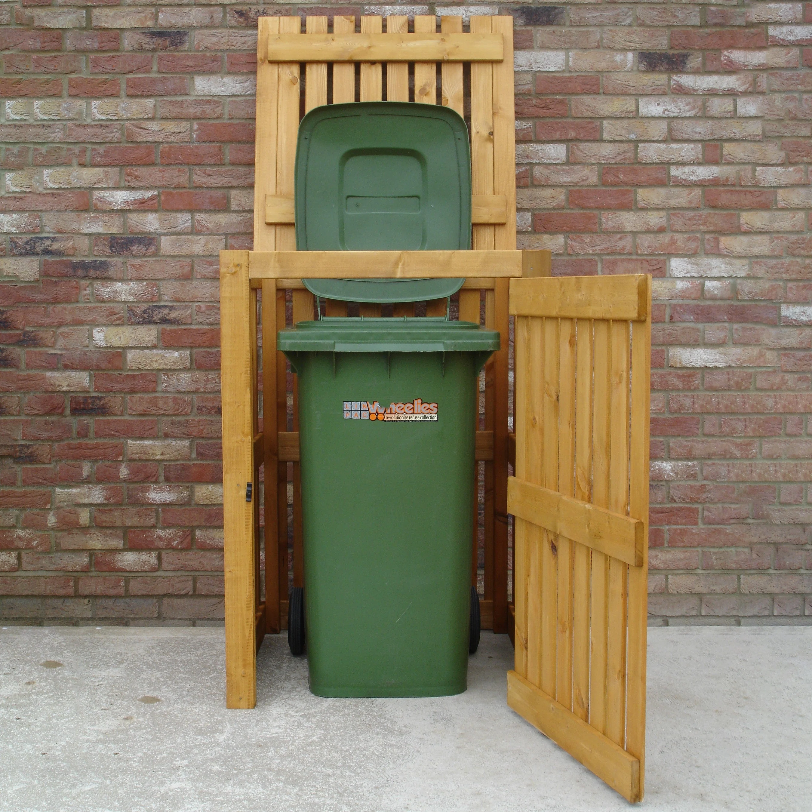 Moderna 2' 4" x 2' 8" Flat Bin Store - Premium Slatted - Image 3