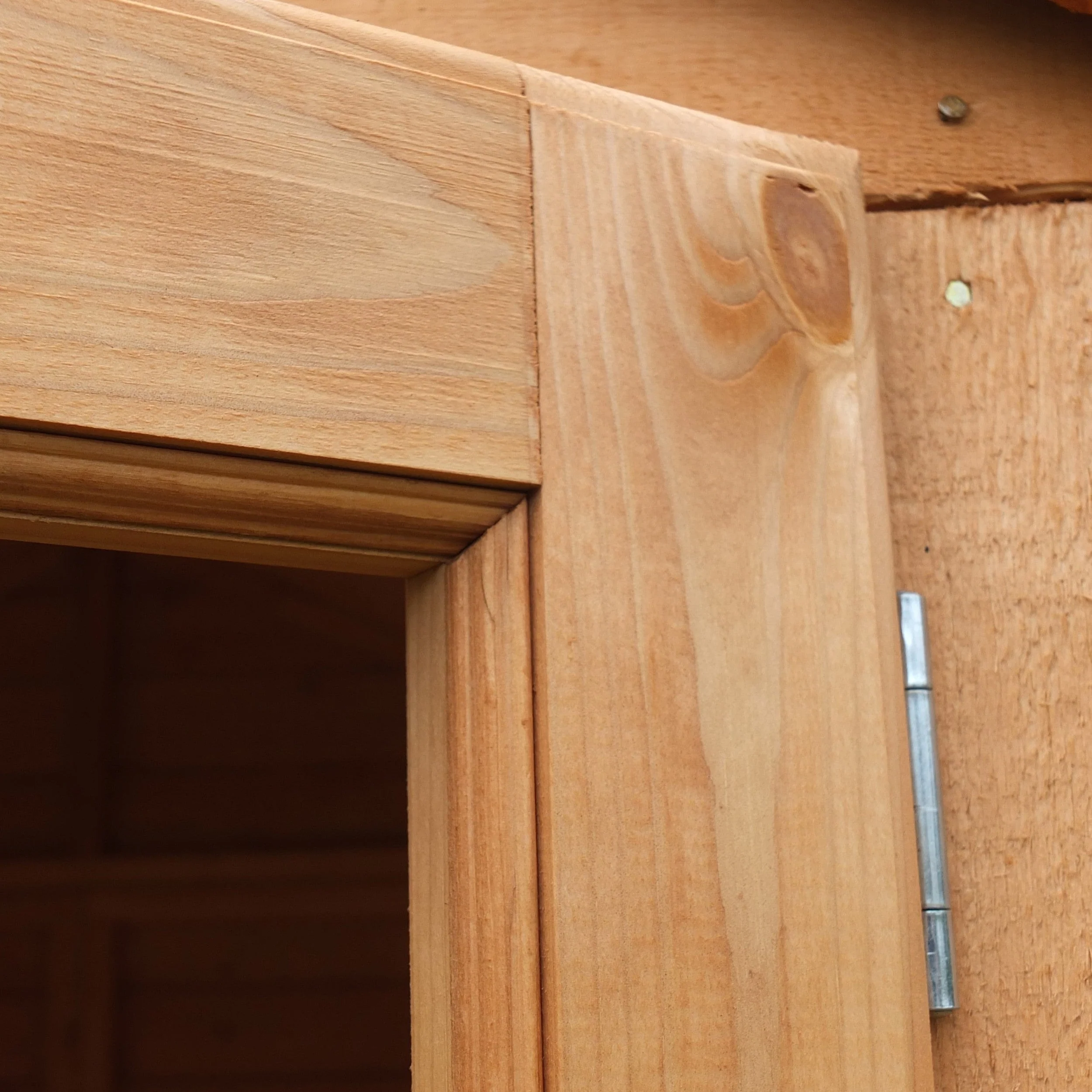 Oatland 5' 6" x 5' 11" Apex Summerhouse - Budget Dip Treated Overlap - Image 7