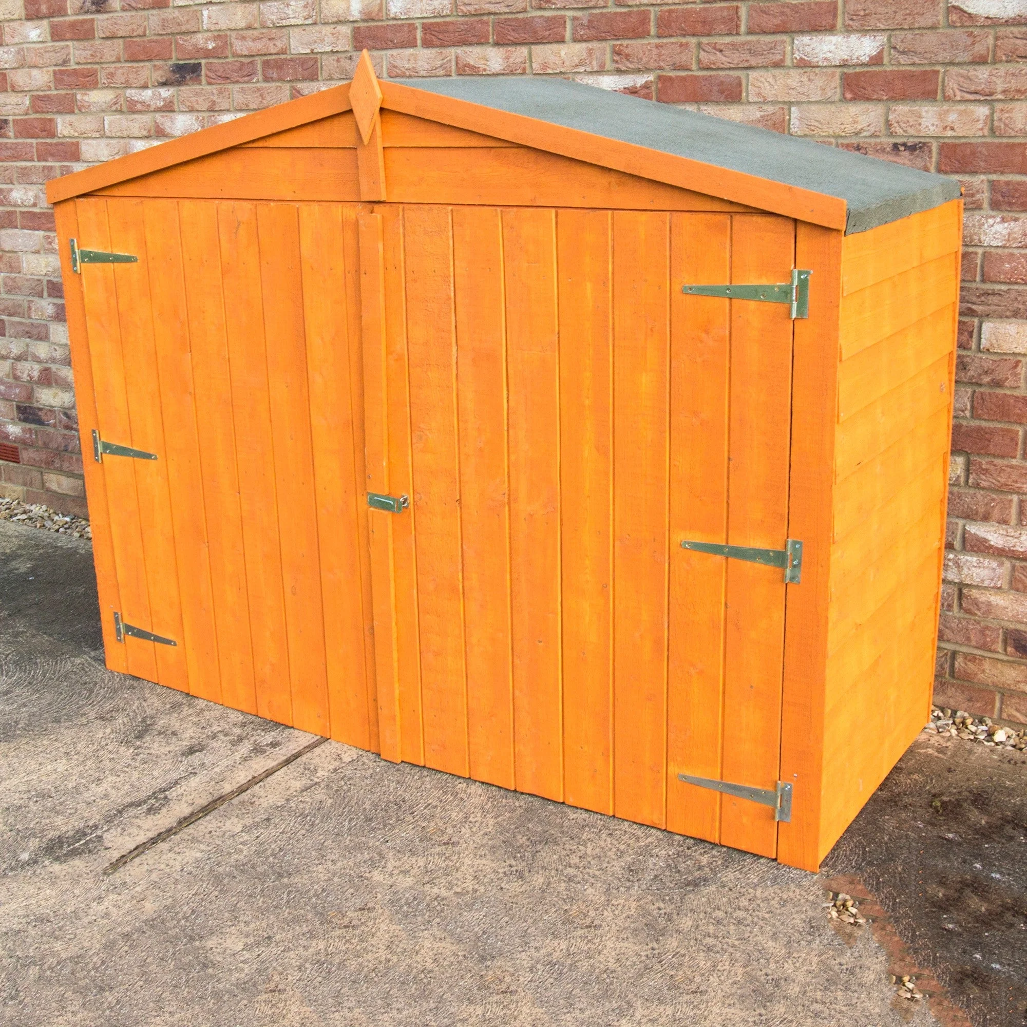 Shire Overlap Garden Bike Storage Unit (7' x 3') - Image 6