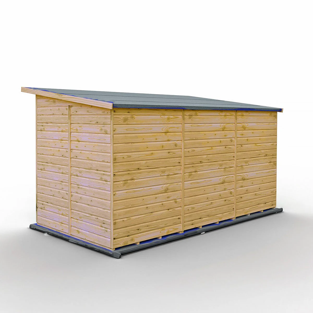 Shire Peony 5' 9" x 11' 9" Pent Summerhouse - Premium Dip Treated Shiplap - Image 7
