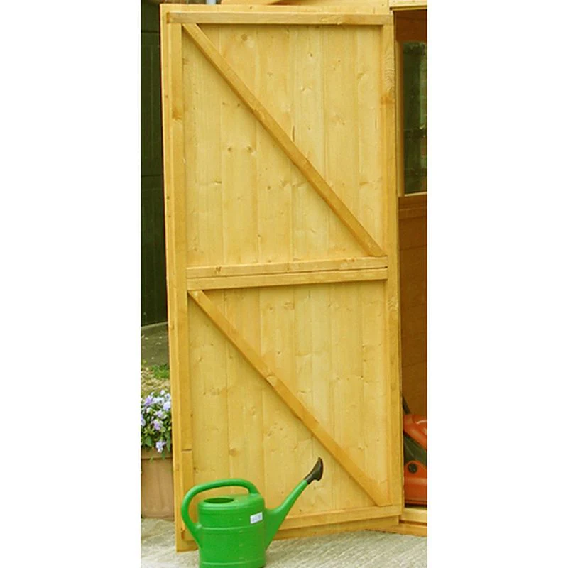 Shire Security 5' 10" x 9' 10" Apex Shed - Premium Dip Treated Shiplap - Image 3