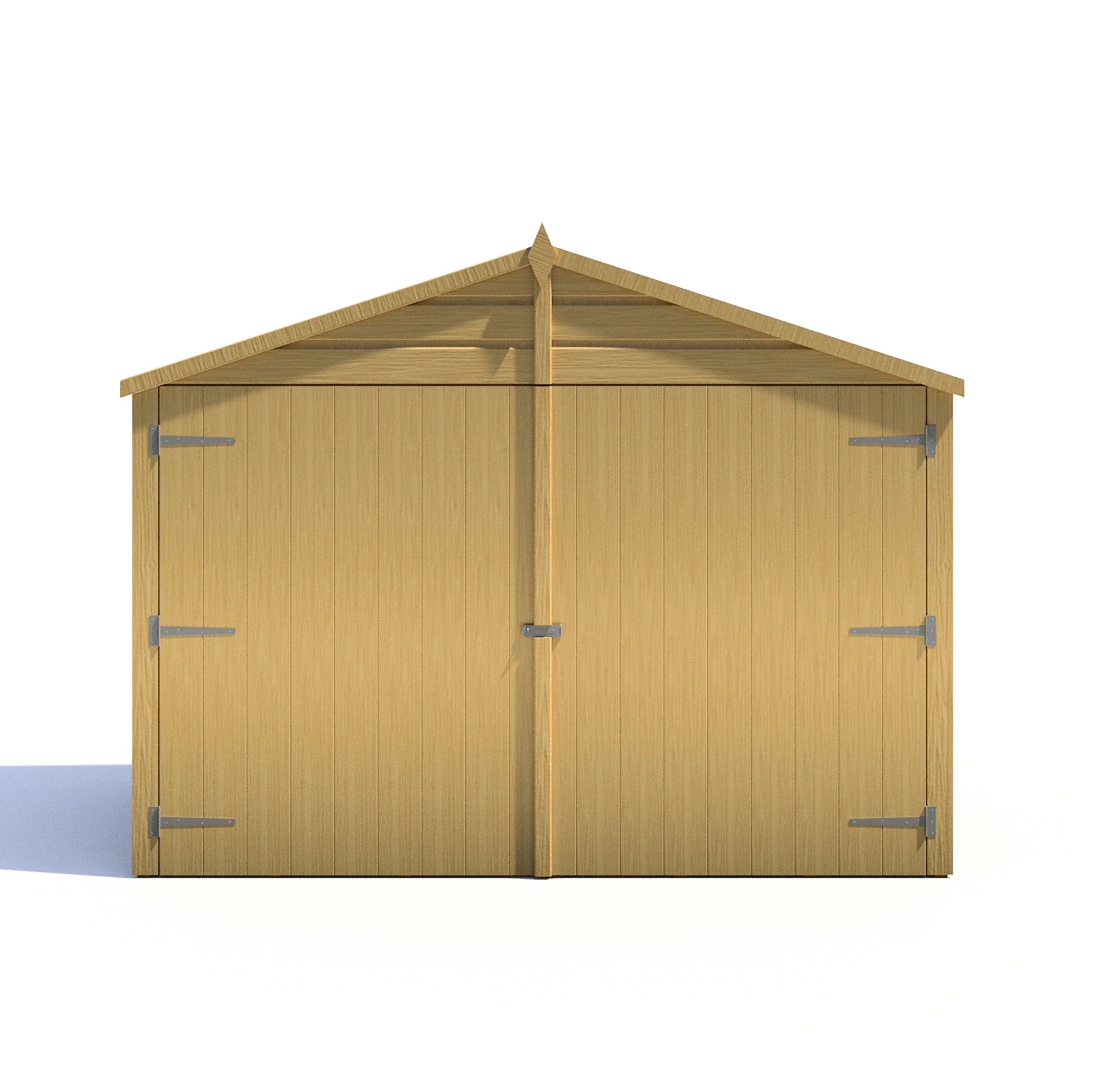Securstore 3' 3" x 6' 11" Apex Shed - Budget Dip Treated Shiplap - Image 5