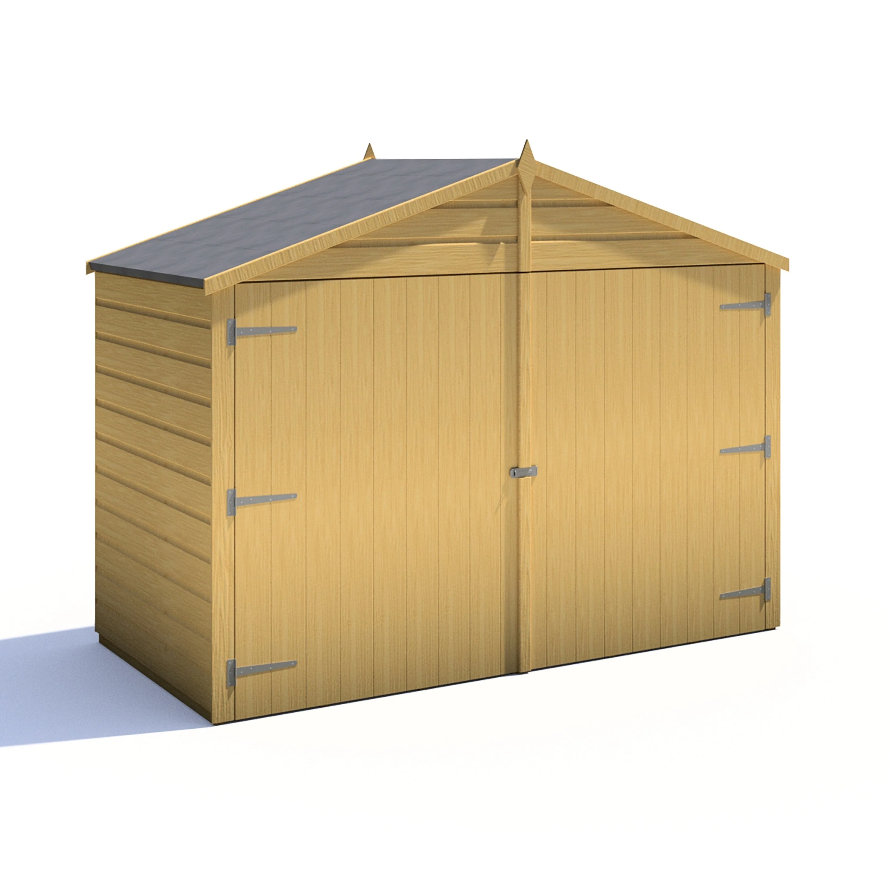 Securstore 3' 3" x 6' 11" Apex Shed - Budget Dip Treated Shiplap - Image 6