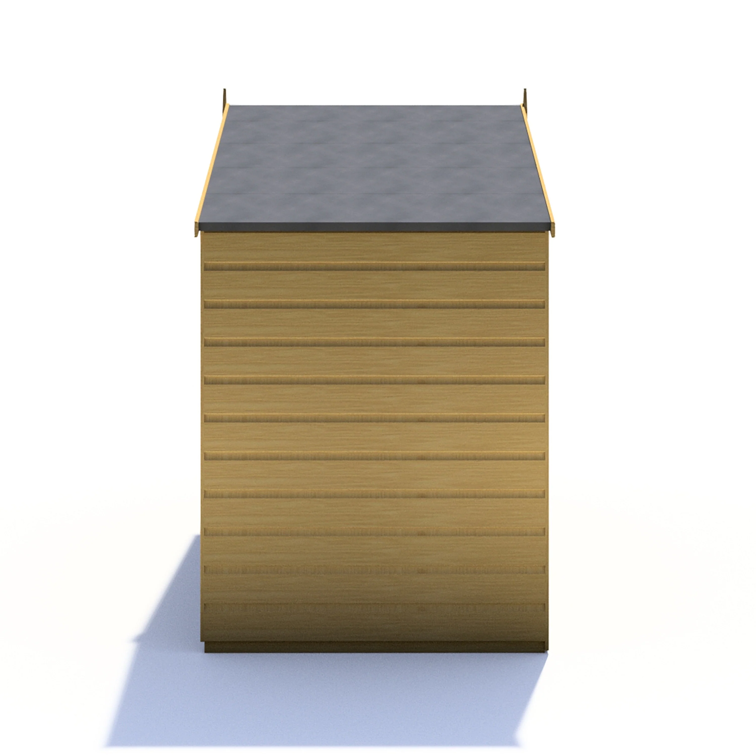 Securstore 3' 3" x 6' 11" Apex Shed - Budget Dip Treated Shiplap - Image 7