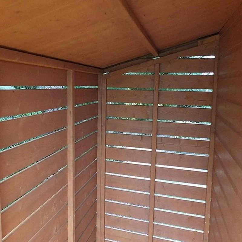 Shire Sherringham 7' 3" x 6' 4" Apex Garden Store - Premium Dip Treated Shiplap - Image 2