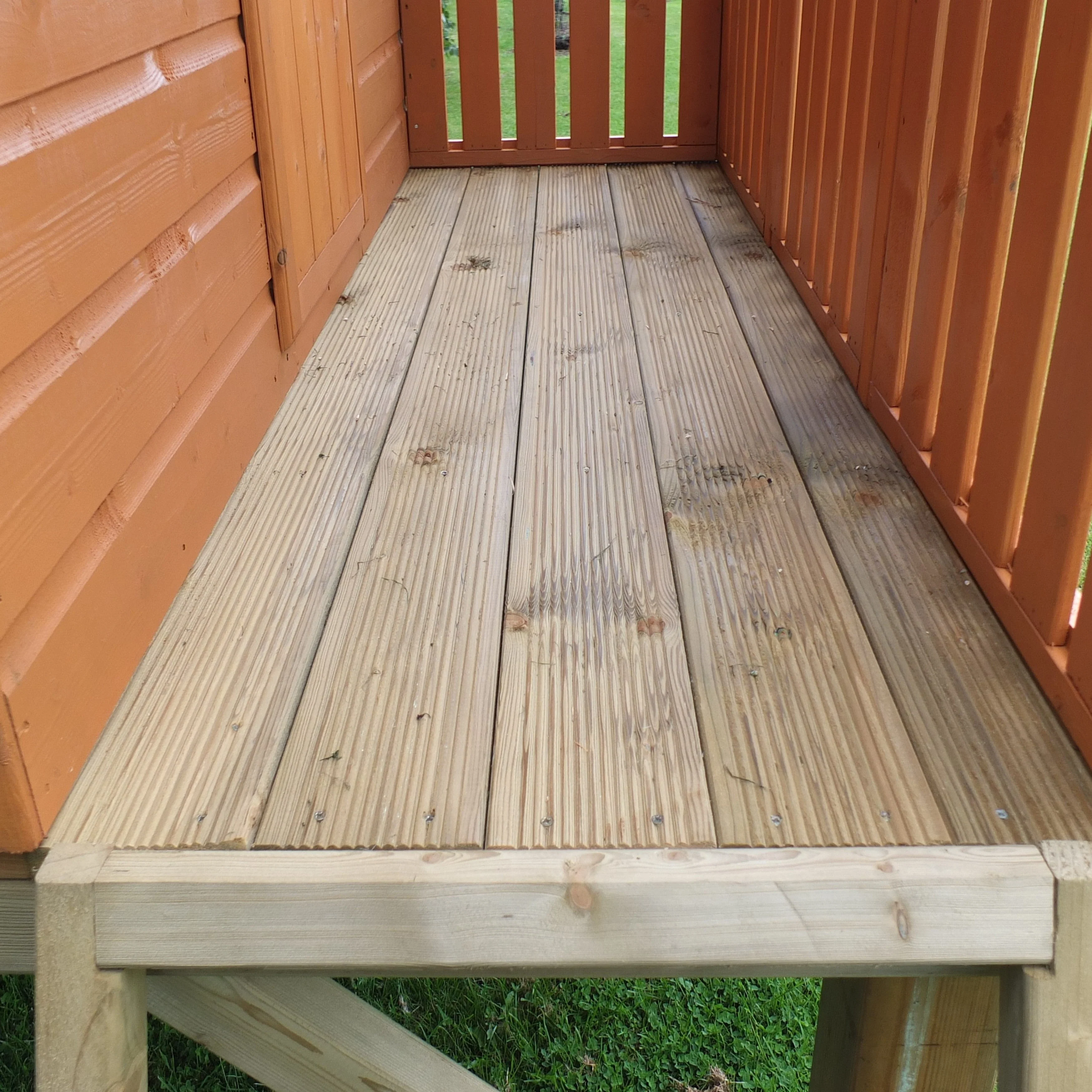 Shire Stork 5' 10" x 5' 11" Apex Children's Playhouse - Premium Dip Treated Shiplap - Image 7