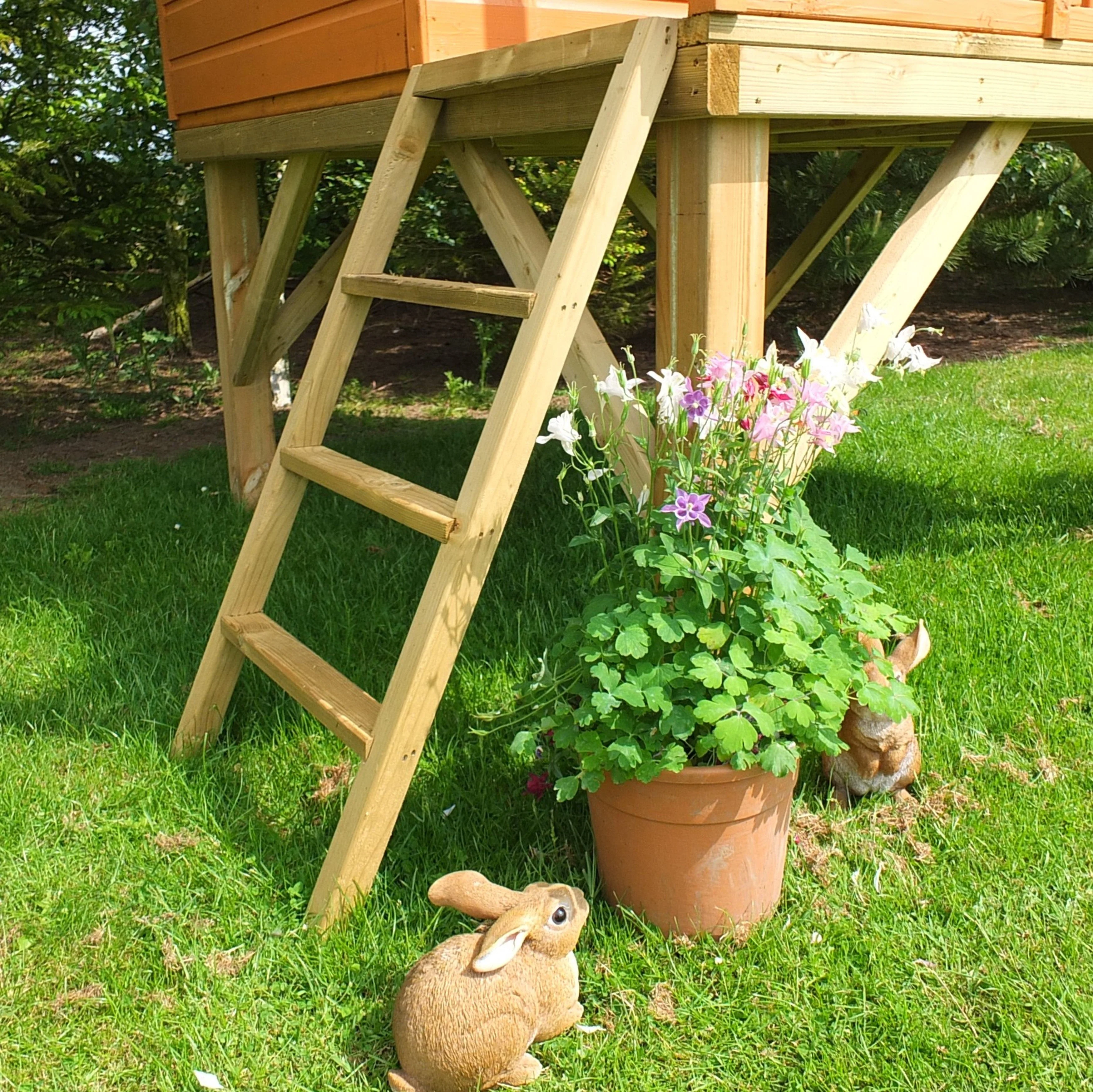 Shire Stork 5' 10" x 5' 11" Apex Children's Playhouse - Premium Dip Treated Shiplap - Image 8