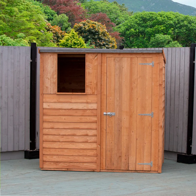 Value 5' 9" x 3' 11" Apex Shed - Premium Coated Overlap - Image 3