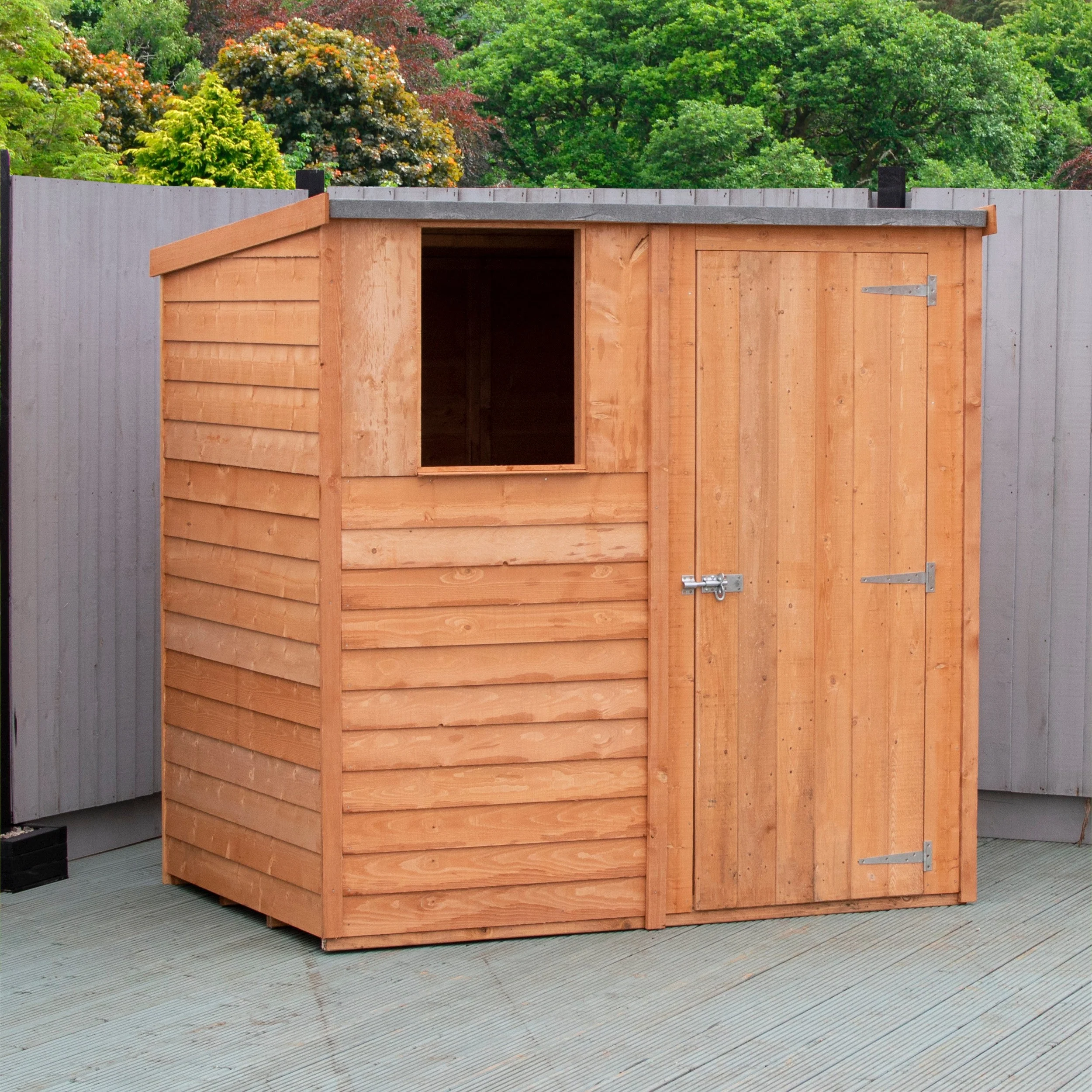 Value 5' 9" x 3' 11" Apex Shed - Premium Coated Overlap - Image 8