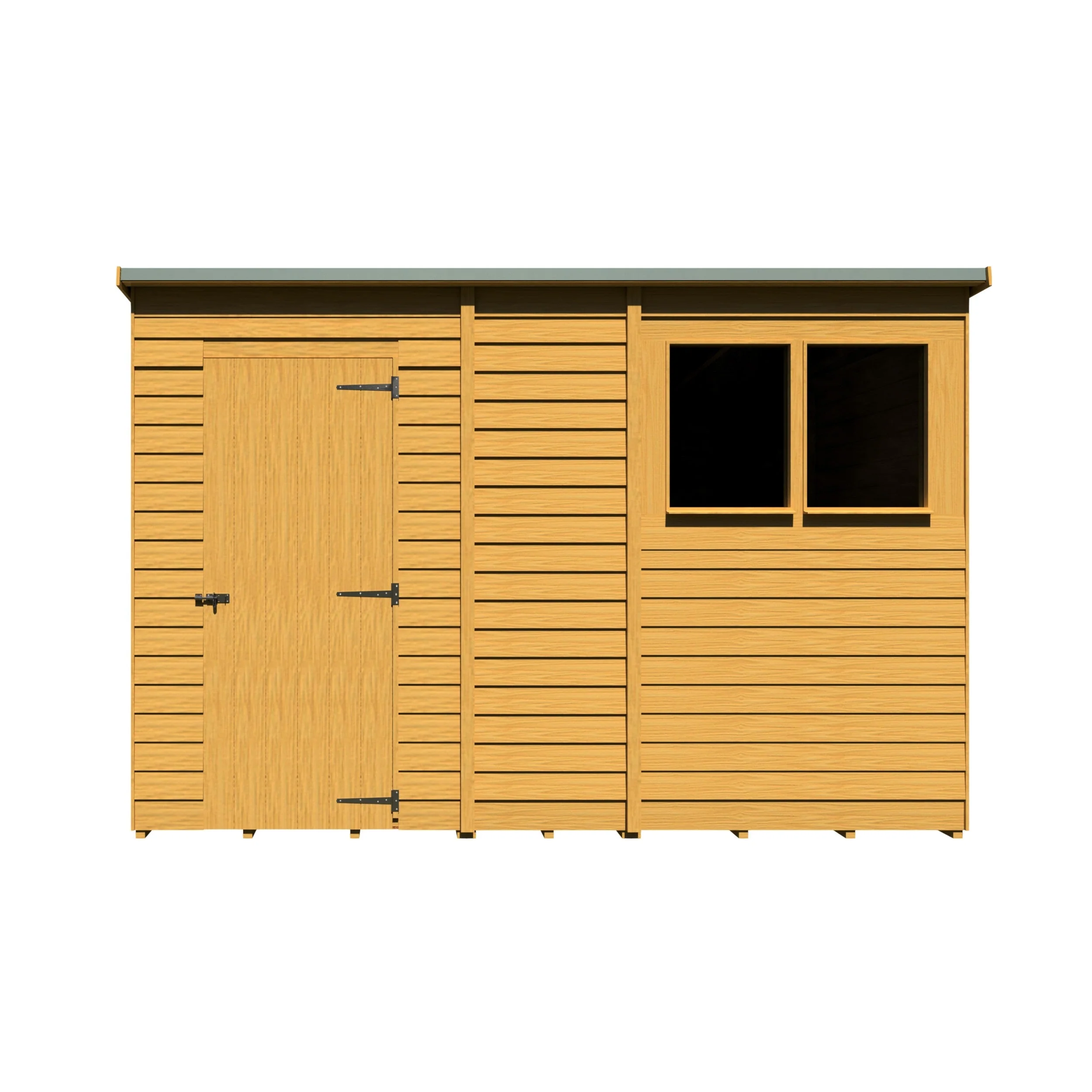 Value 5' 9" x 9' 9" Pent Shed - Premium Coated Overlap - Image 8