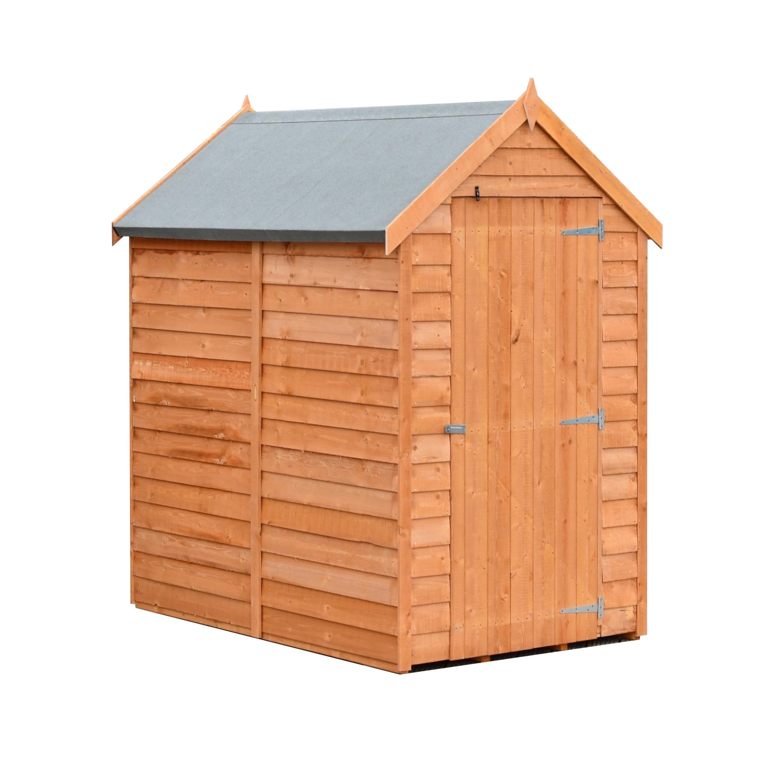 Wiltshire 3' 8" x 5' 11" Apex Shed - Premium Dip Treated Overlap - Image 7