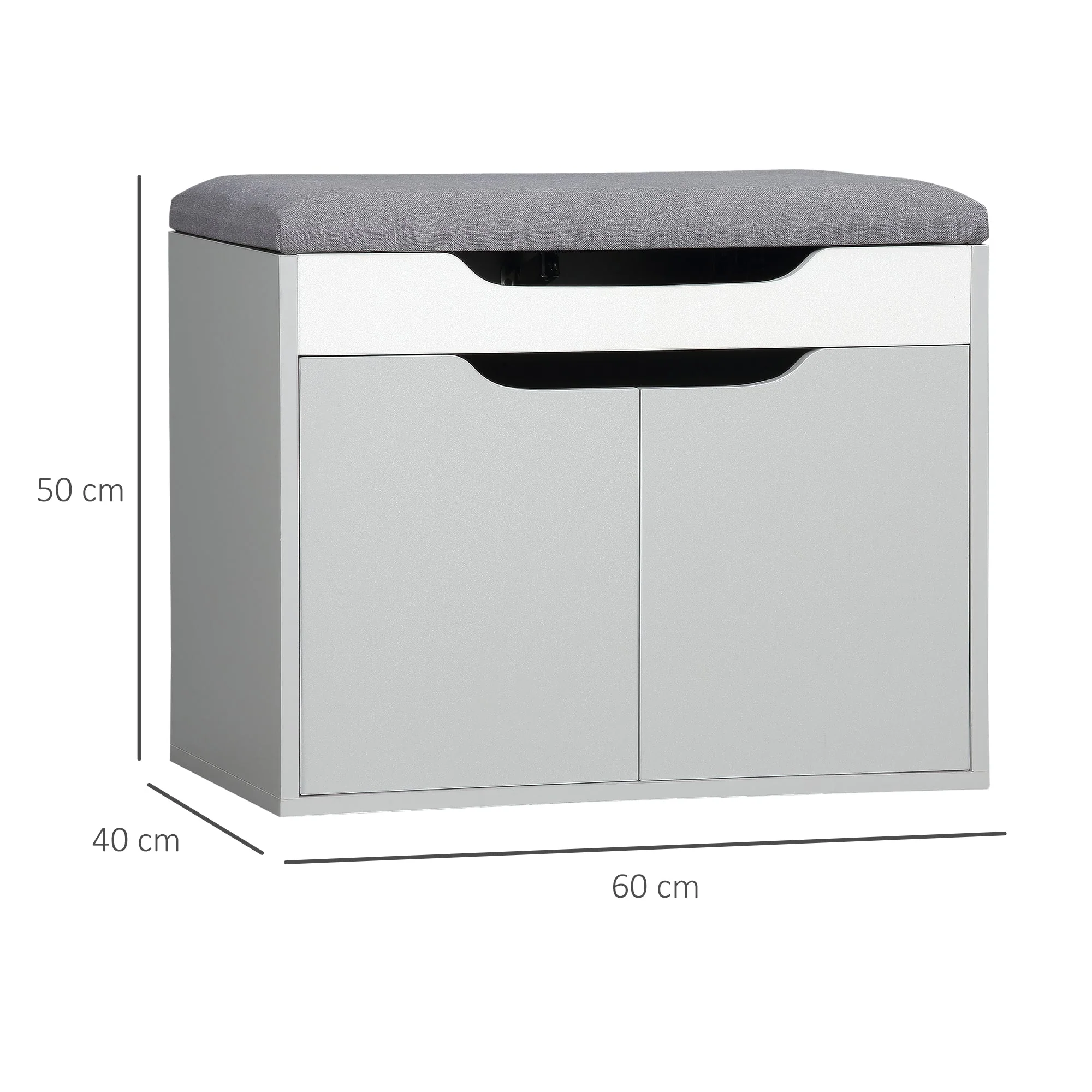 Shoe Bench with Cushion - Image 2