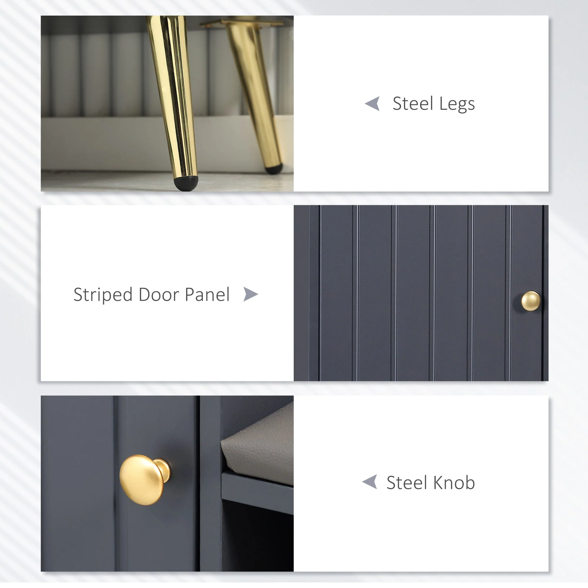 Shoe Bench with Storage - Image 6