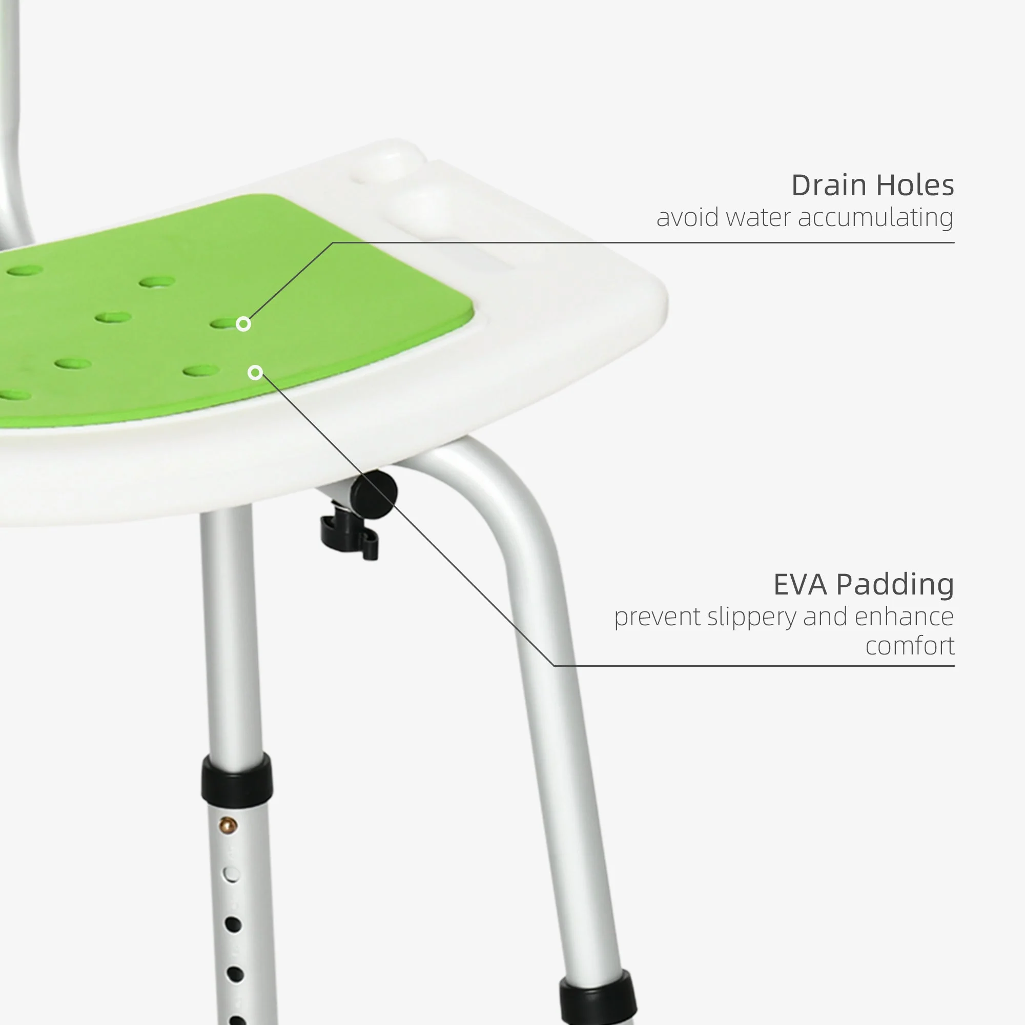 Shower Chair for the Elderly and Disabled - Image 3
