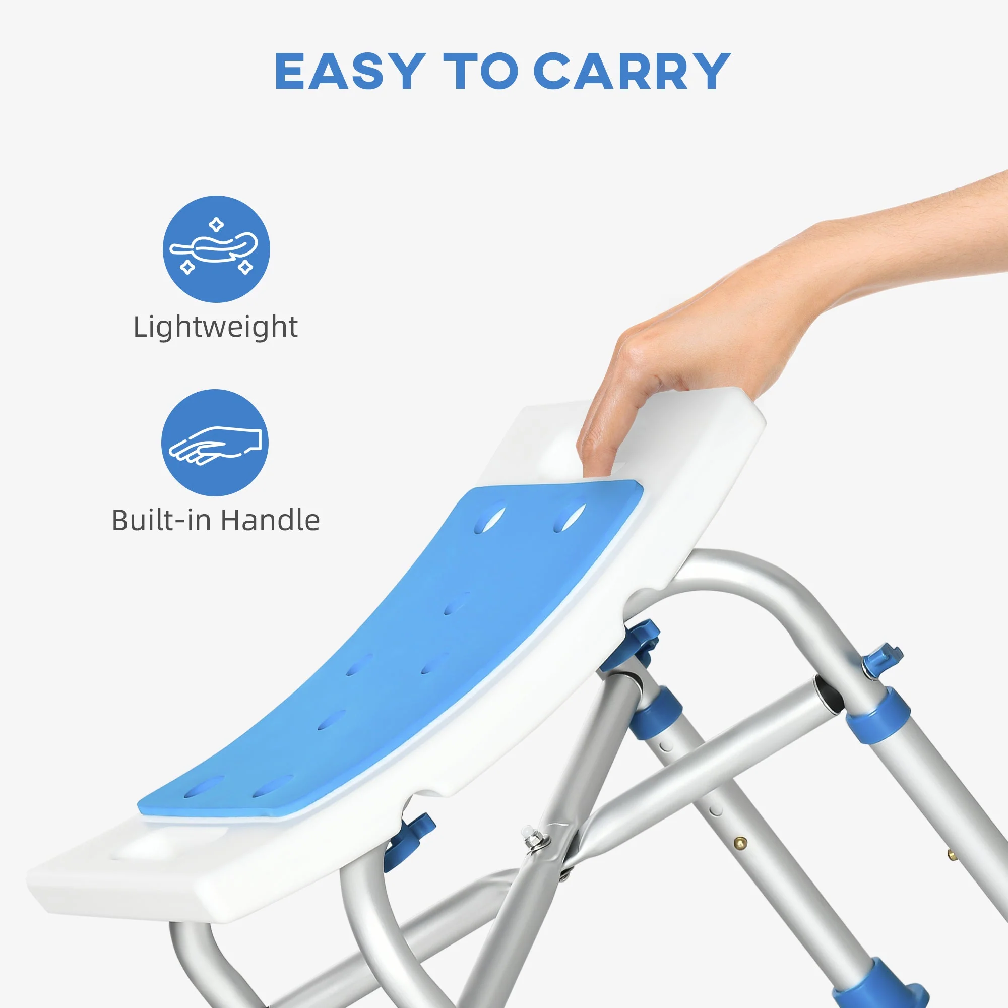 Shower Chair for the Elderly and Disabled - Image 6