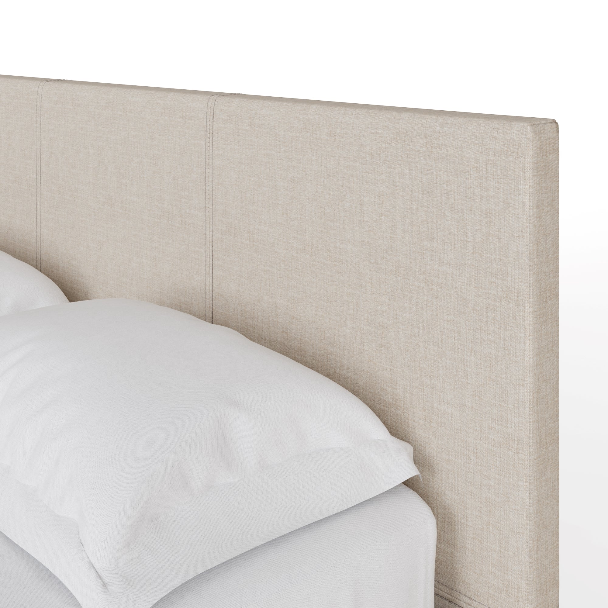 Side Lift King Size Ottoman Bed Metal & Wood Natural 5 x 7ft - Image 5