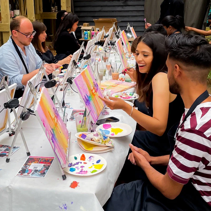 Sip and Paint Artist Workshop - Gift Experience For Two - Image 2