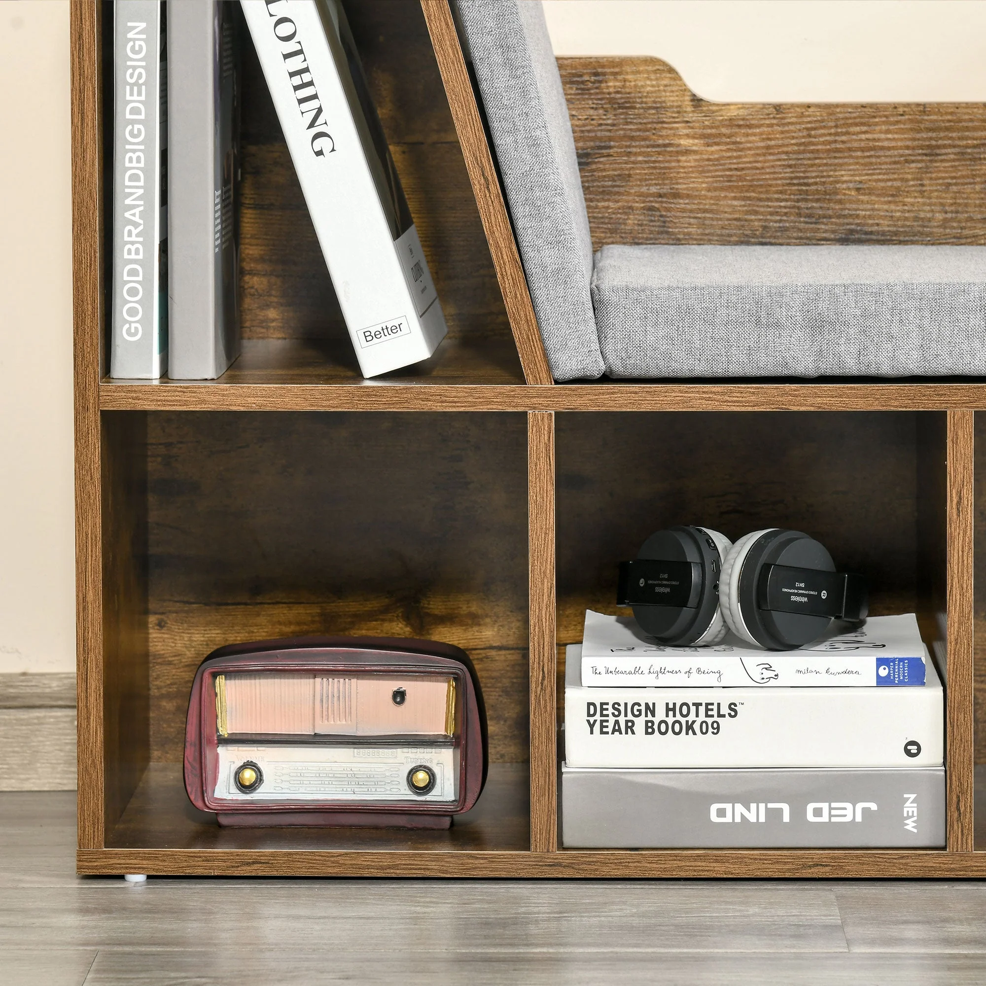 Six-Compartment Bookcase - Image 9