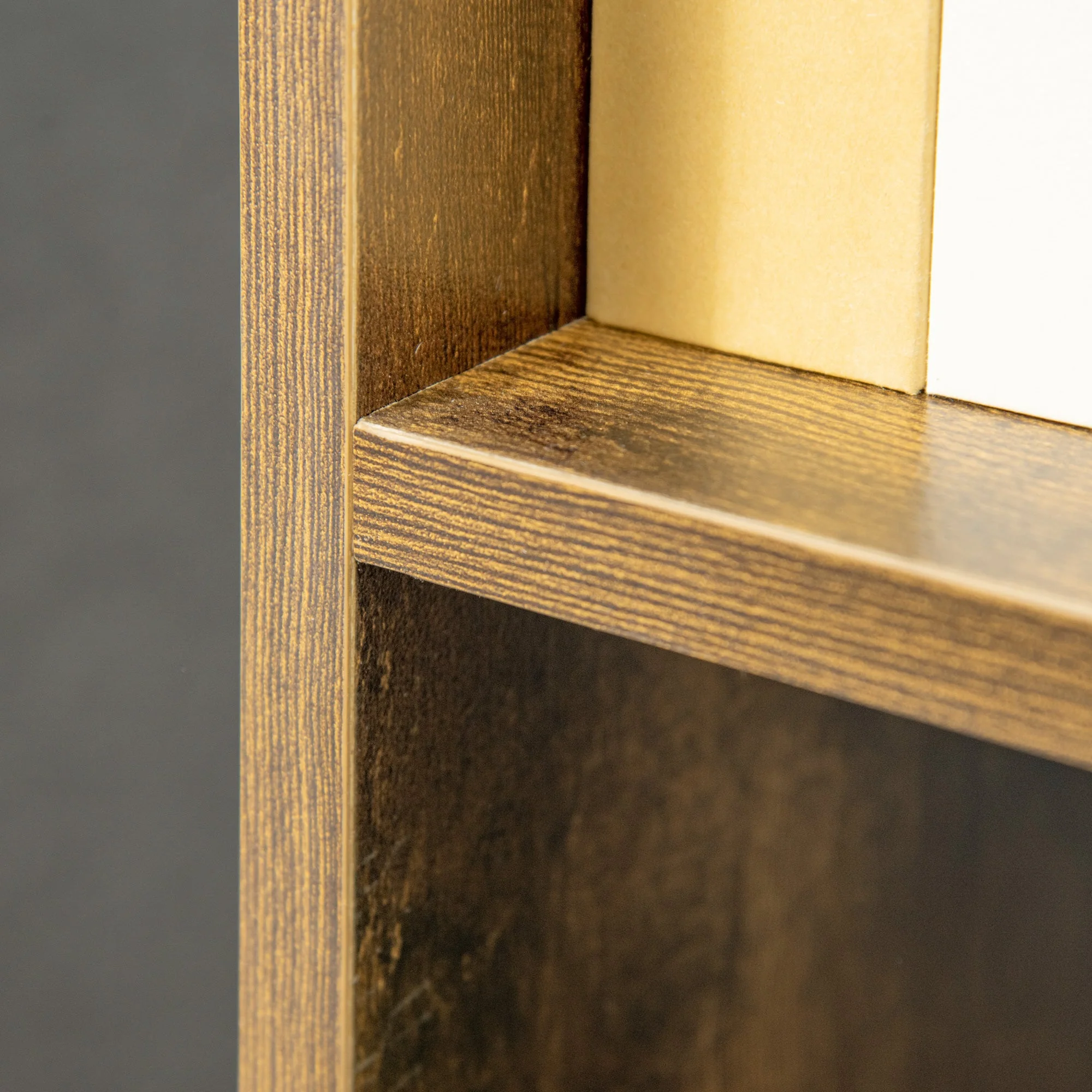 Six-Cube Rustic Industrial Style Shelving Unit - Image 7