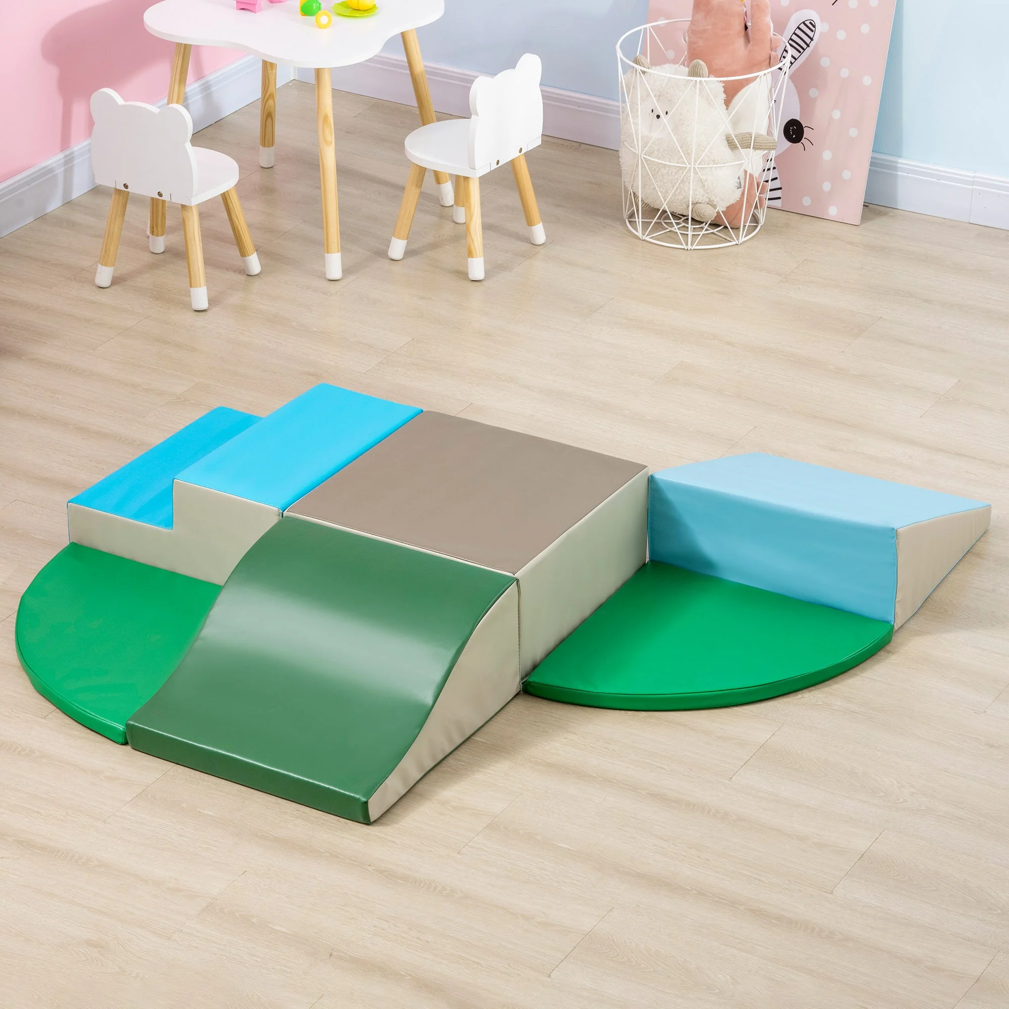 Six-Piece Kids Soft Playset - Image 9