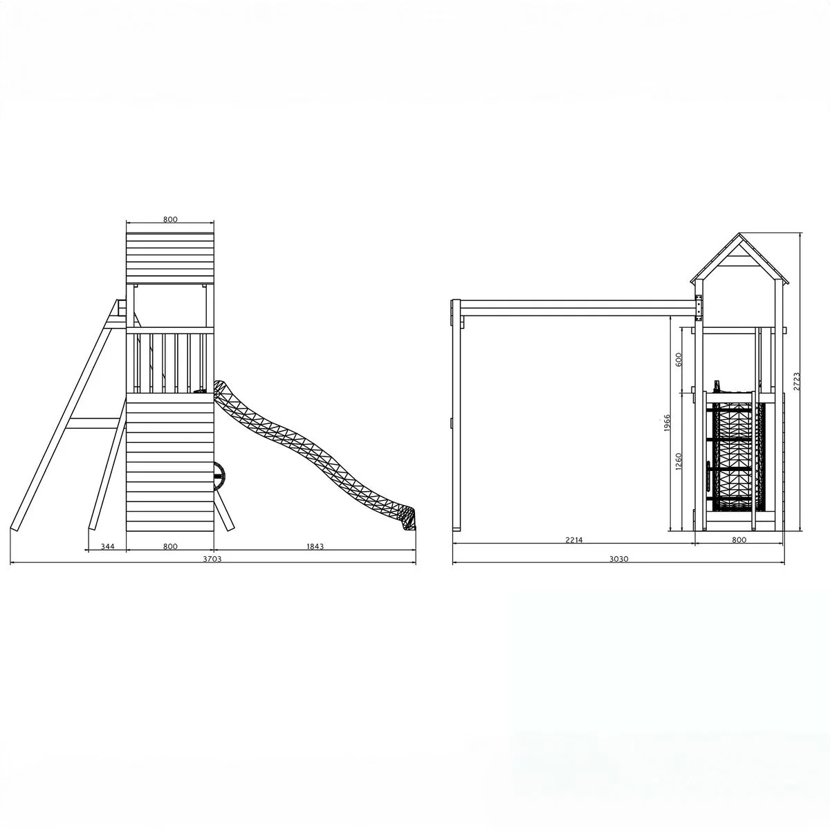 Sky High Garden Playfort by Shire - Image 3