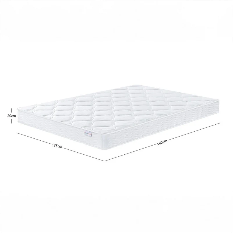 SleepyCastle Double Mattress Polyester White 4 x 6ft - Image 2